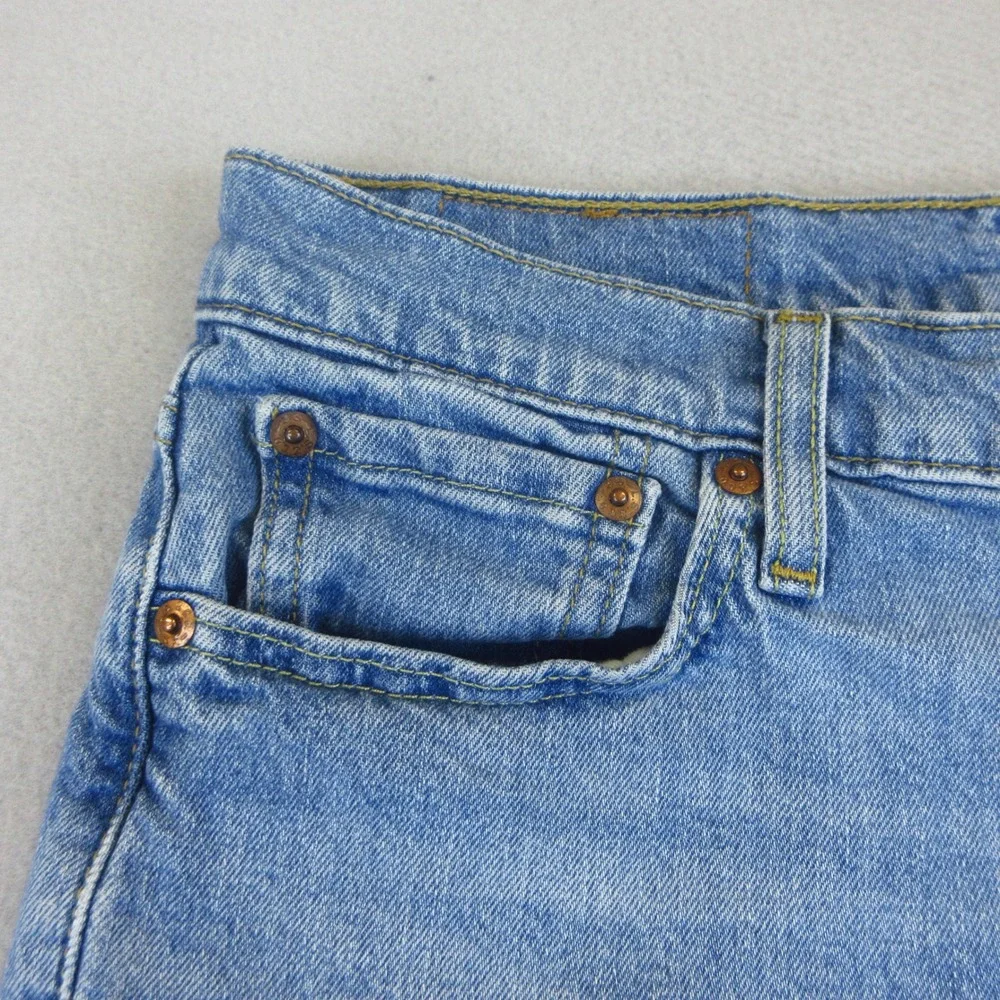 Levis 512 Jeans Mens 30x30 (Actual 30x28) Slim Taper Light Blue Denim Stretch
